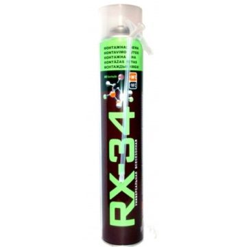 Пена монтажная RX-34 500 ml. всесезонная