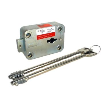 Замок сейфовый STUV 4.19.97 INOX (Длина ключа 155 мм.)