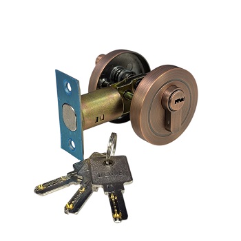 Замок врезной Lock (медь)